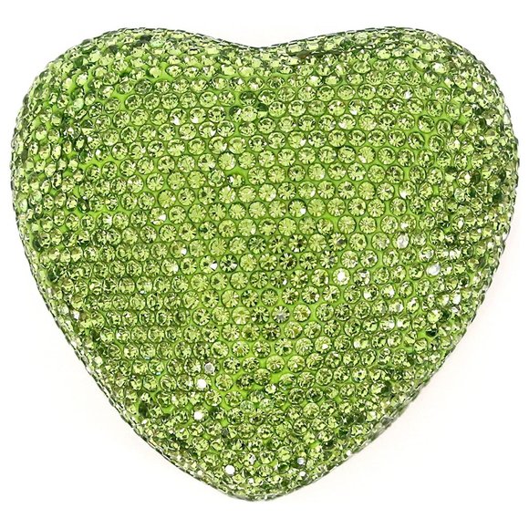 NEW Sparkling Swarovski Crystal Rhinestone Heart Bling Jewelry Ring Box … - Picture 9 of 17